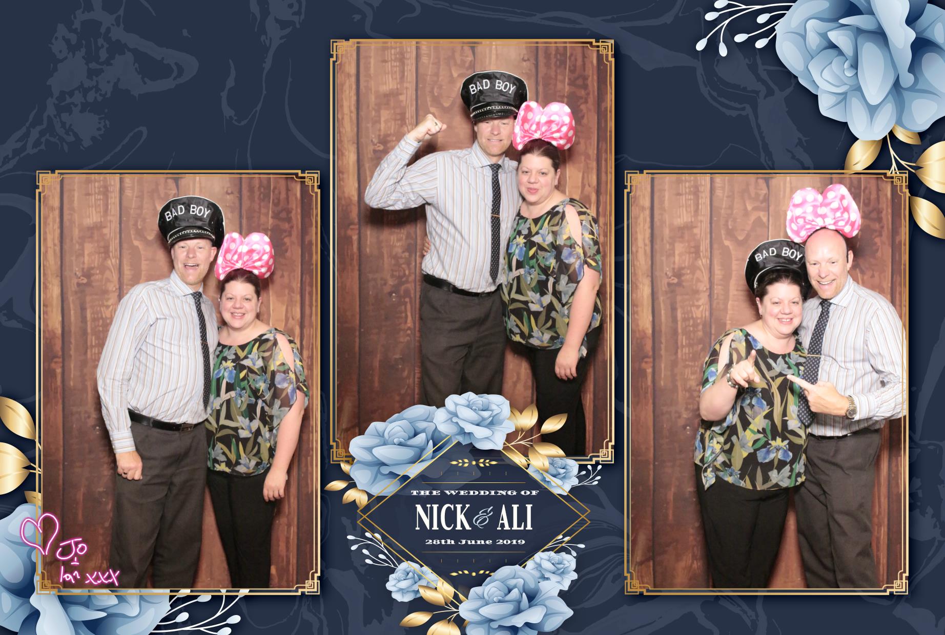 Nick & Ali's Wedding | View more photos from the event at gallery.myphotoboothexperience.co.uk/u/MyPhotoBoothExperienceLtd/Nick-Alis-Wedding